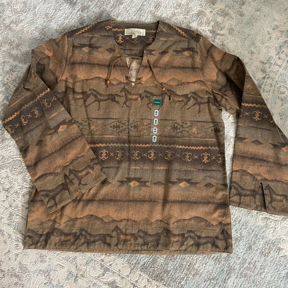 Cabela’s flannel western style tunic - Picture 1 of 6